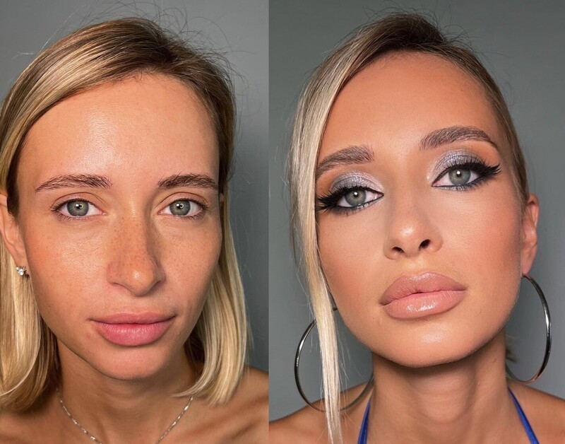 Обманчивая сила макияжа: 15 преображений девушек