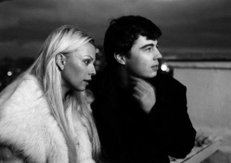 Ирина Салтыкова и Бодров Сергей на съёмках фильма «Брат 2», 1999 год