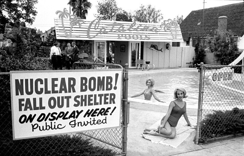 15. Продажа убежищ для укрытия на случай ядерного взрыва, Лос-Анджелес, 1961 год