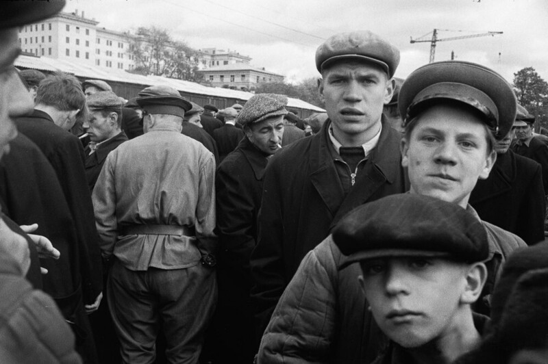 Калитниковский птичий рынок в Москве и его колоритные обитатели...1956-й год