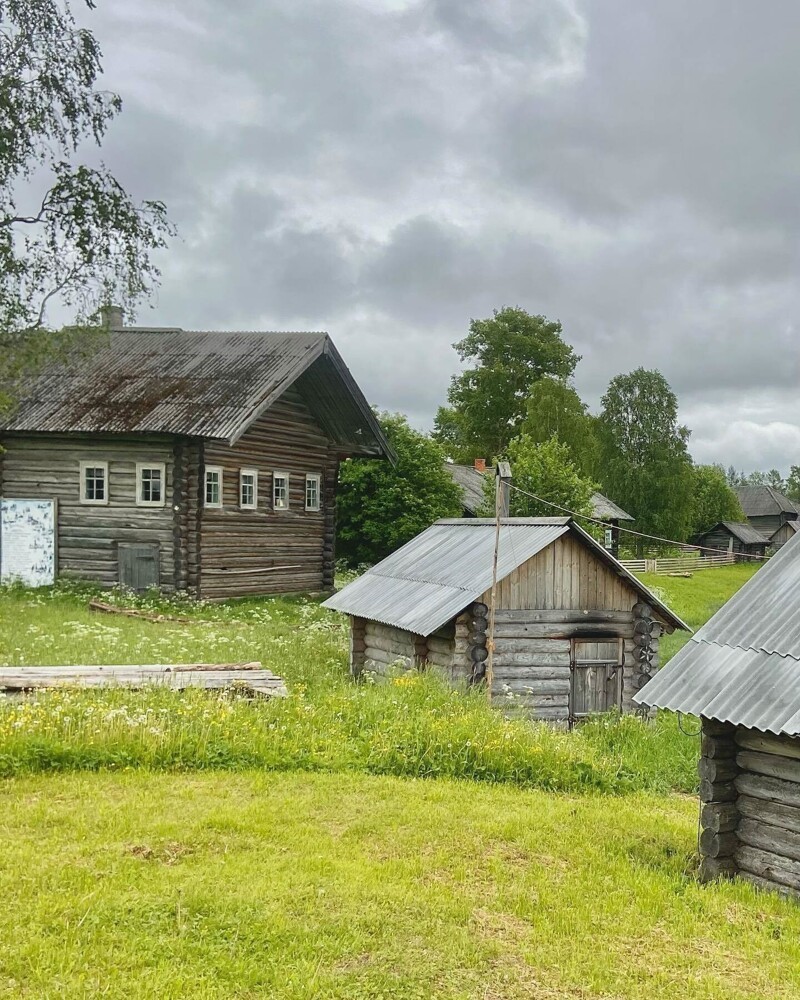 Деревня Ошевенский Погост