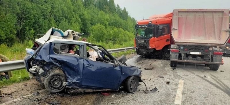 Авария дня. Страшное ДТП с четырьмя погибшими в Пермском крае