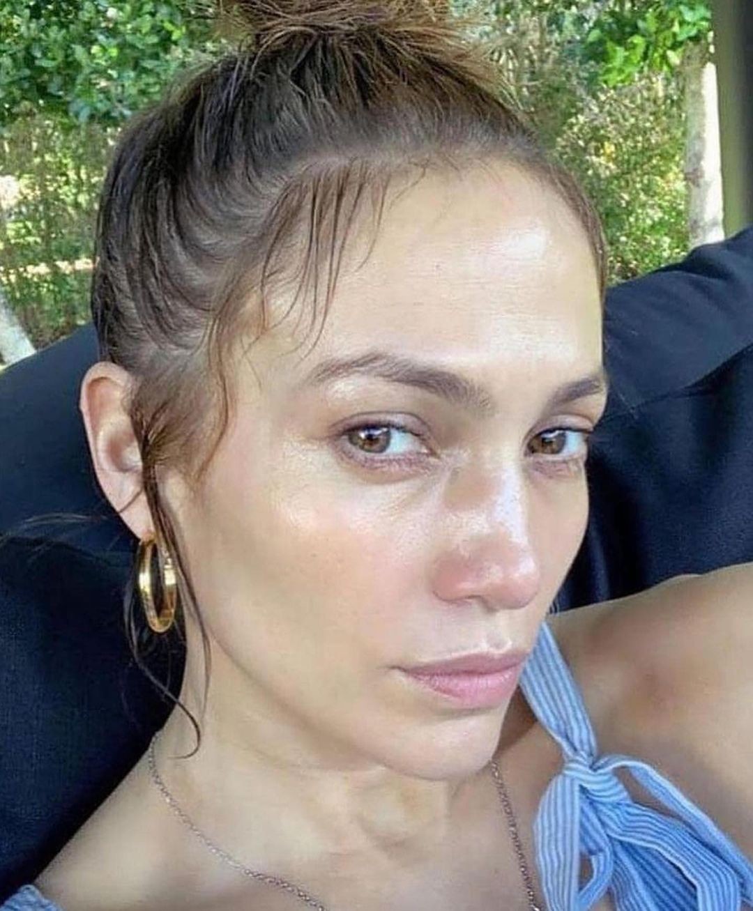 Дженнифер Лопез без макияжа 2020