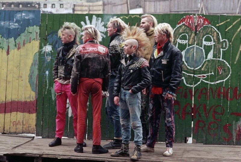 Эстонские панки. Таллин, февраль 1989 года