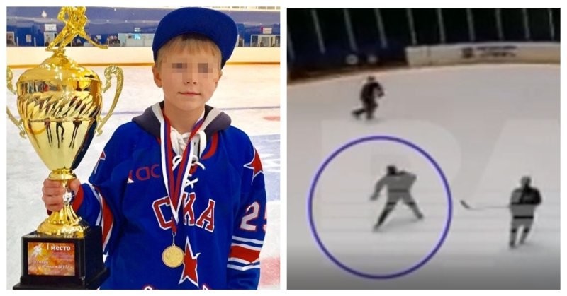 В Петербурге 14-летний хоккеист скончался после удара шайбой