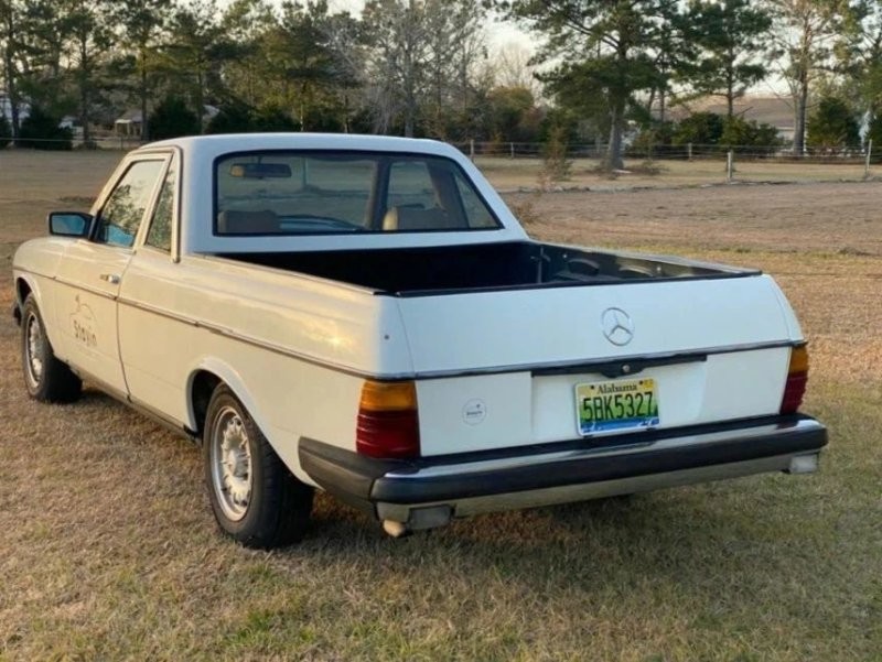 Старенький Mercedes-Benz W123 300D в стиле «Эль Камино»