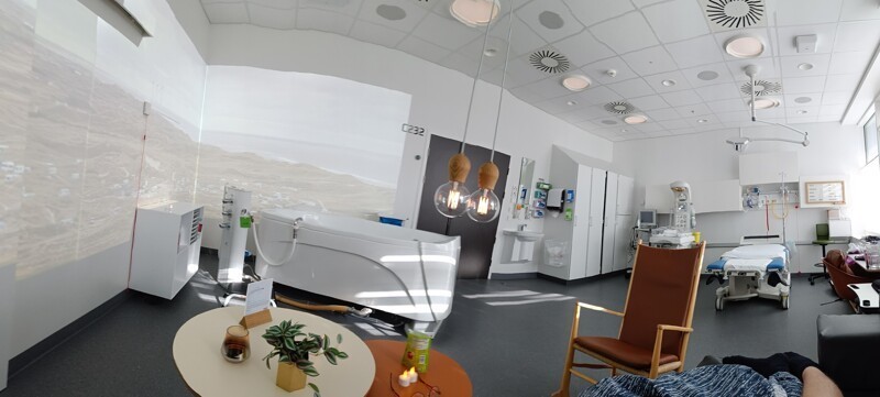 "Кому интересно, вот как выглядит родильный зал в обычной государственной больнице в Дании"