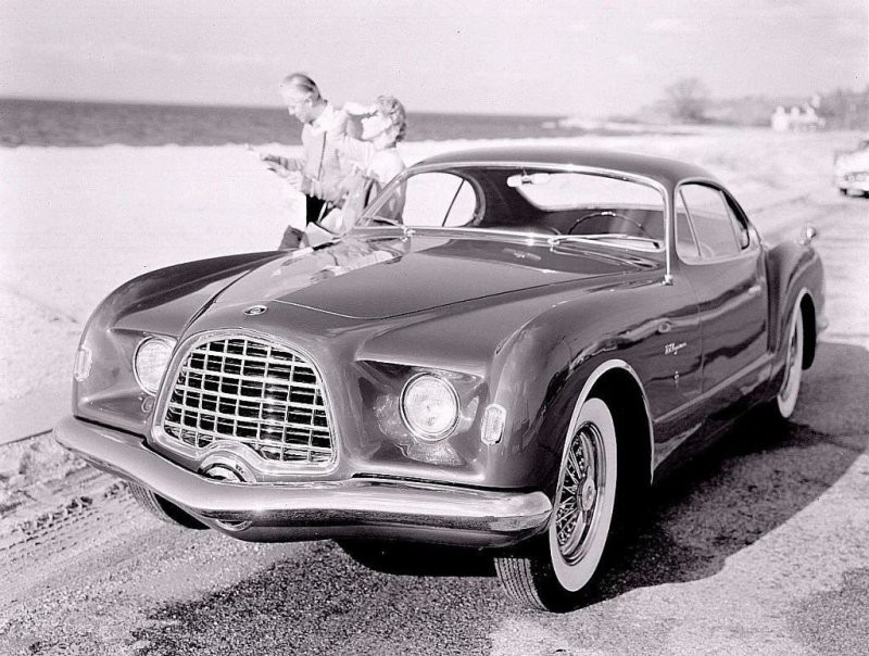 Chrysler D'Elegance by Ghia 1952, когда элегантность зашкаливает