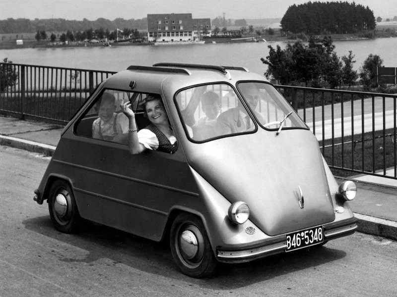 Zündapp Janus 1957-1958: история "двуликого" микроавтомобиля