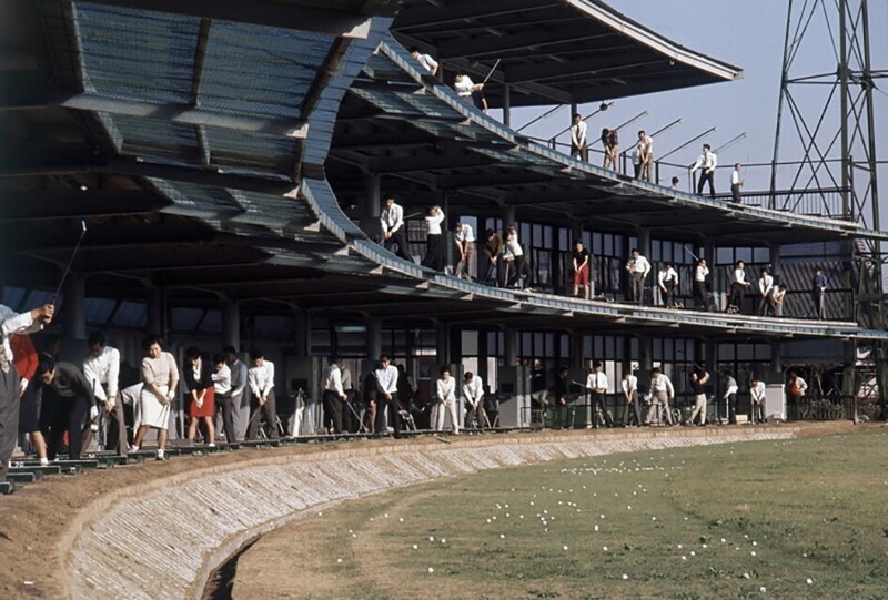 После Второй мировой войны в Японии в моду вошел гольф. 50-е годы