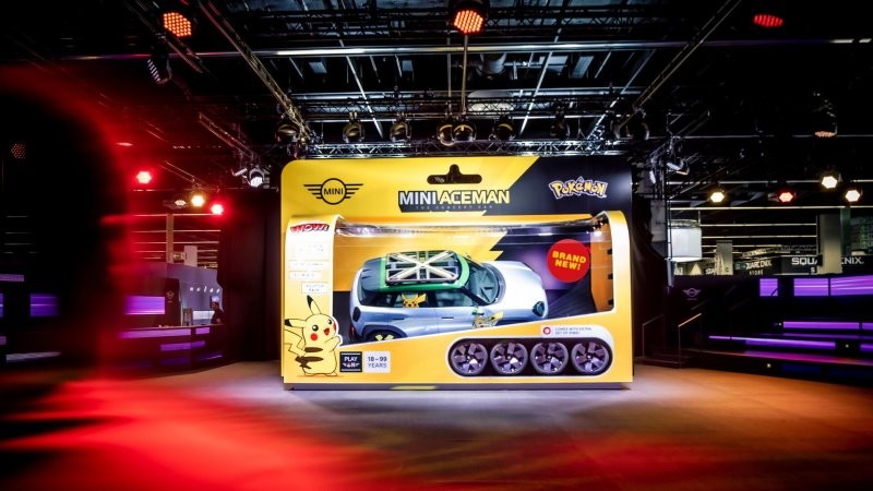 MINI Aceman для фанатов покемонов показали на игровой выставке в Кёльне