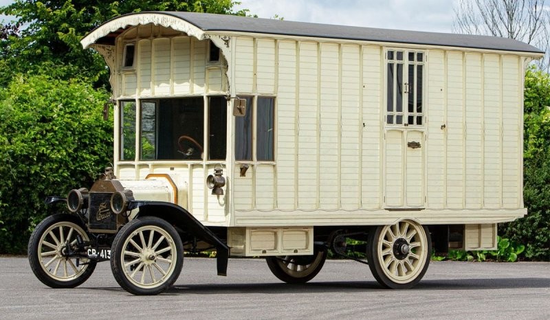 Ford Model T Motor Caravan 1914 года: старейший в мире автодом отправляется на аукцион