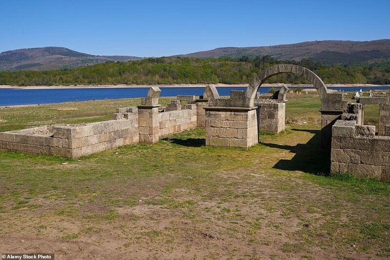 Обмелевшее водохранилище в Испании обнажило древнеримский лагерь