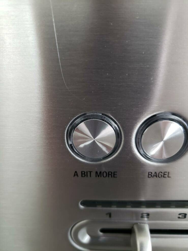 На тостере есть кнопка "Ещё чуть-чуть"