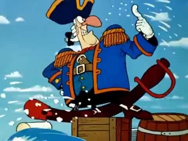 Капитан смоллетт остров сокровищ мультфильм