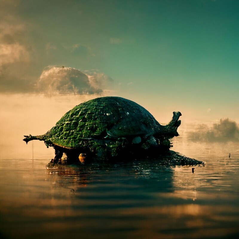 Остров на спине черепахи