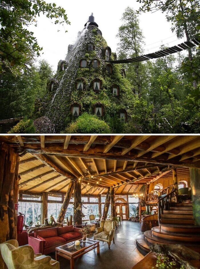 7. Montaña Mágica Lodge (отель "Волшебная гора"), Лос-Риос, Чили