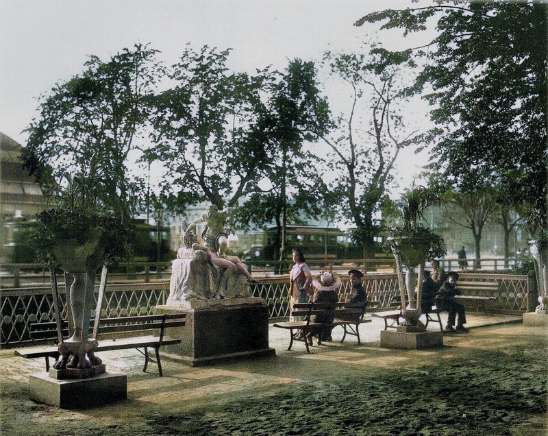 Летний сад, 1912 год.