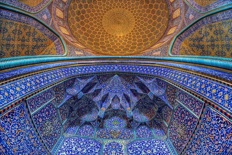 Мечеть шейха Лотфоллы в Исфахане, Иран
