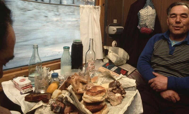 Дин Конгер в транссибирских поездах 1974 года
