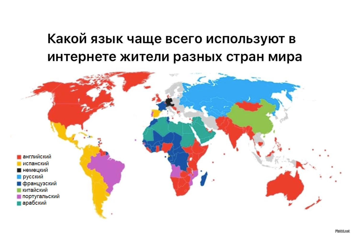 Самые распространённые языки в интернете. Названия жителей в разных странах.