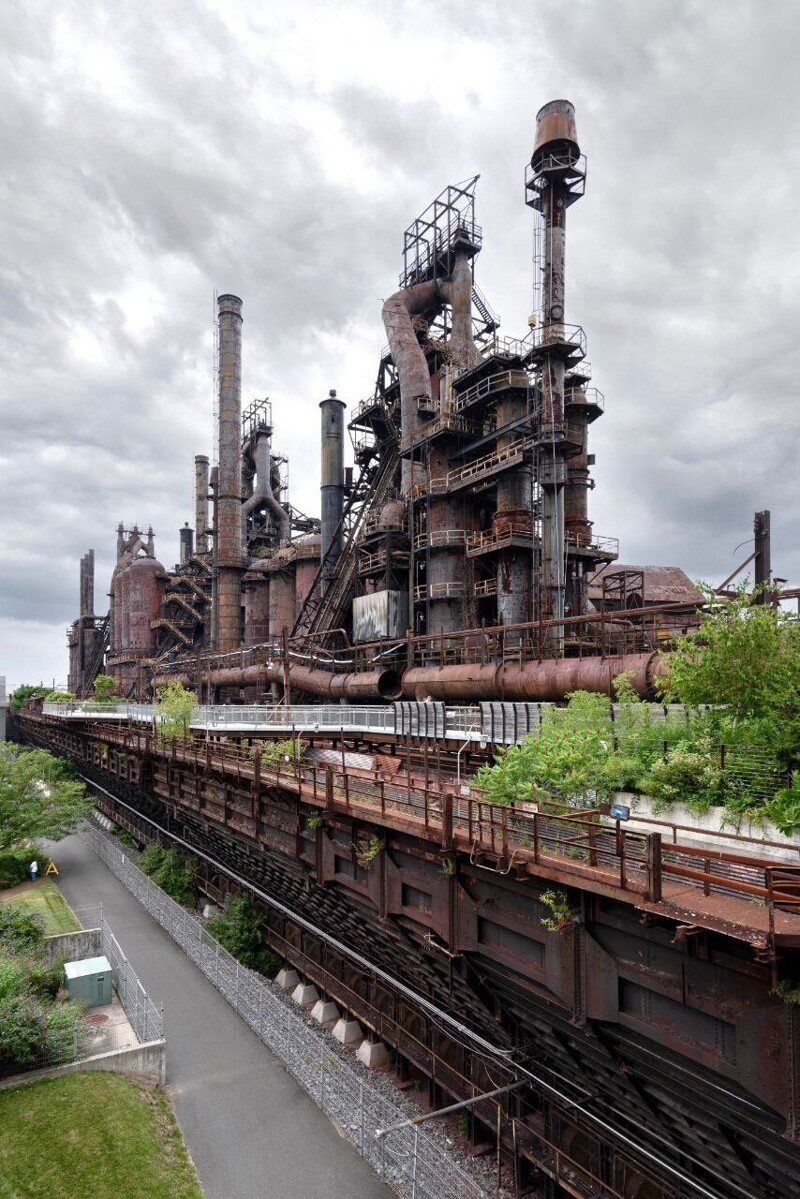 Сталелитейный завод американской компании Bethlehem Steel (1857-2003)