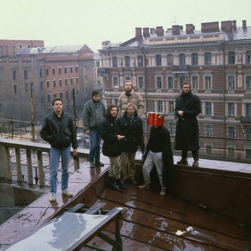 Рок-группа — Аквариум. Ленинград, 1990 год