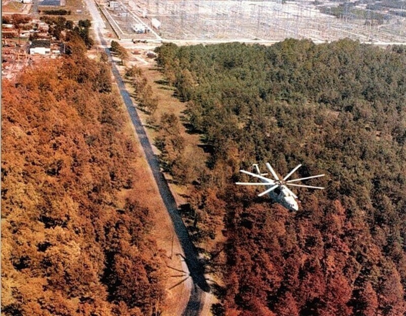 Рыжий лес. Припять. 1986 год