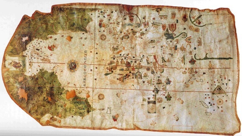 Как на старой карте появилась Антарктида, если её никто не видел