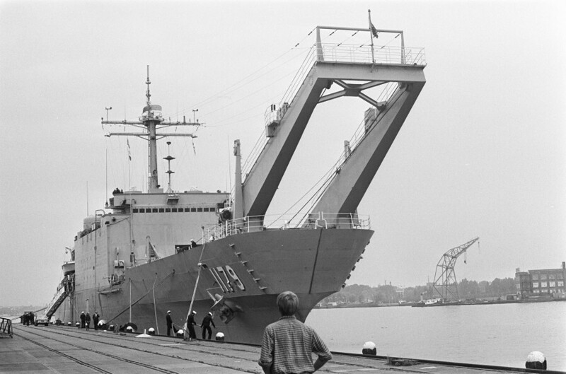 29 сентября 1972 года. Визит американского флота в Амстердам.
