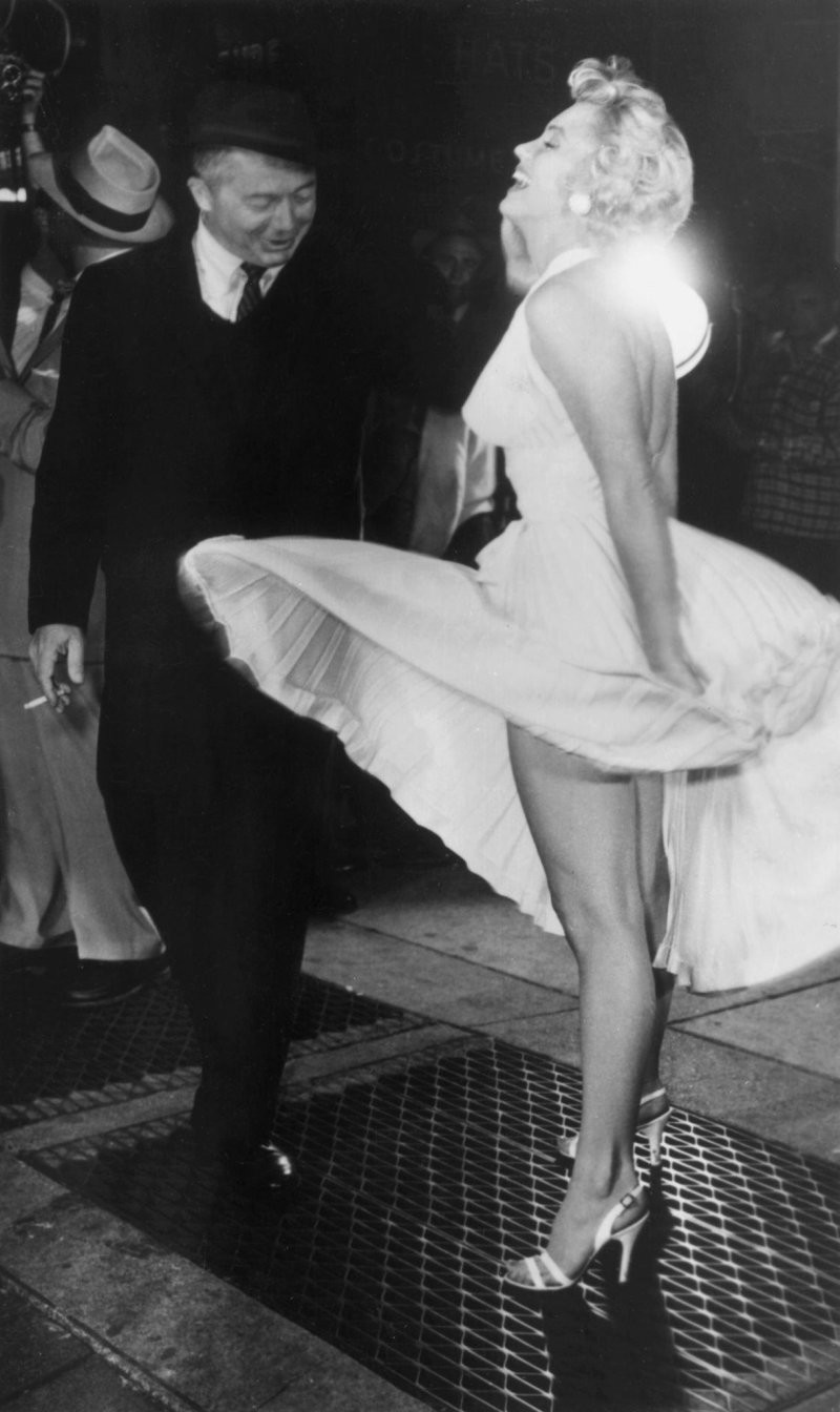 Мэрилин Монро и платье 1955 г.