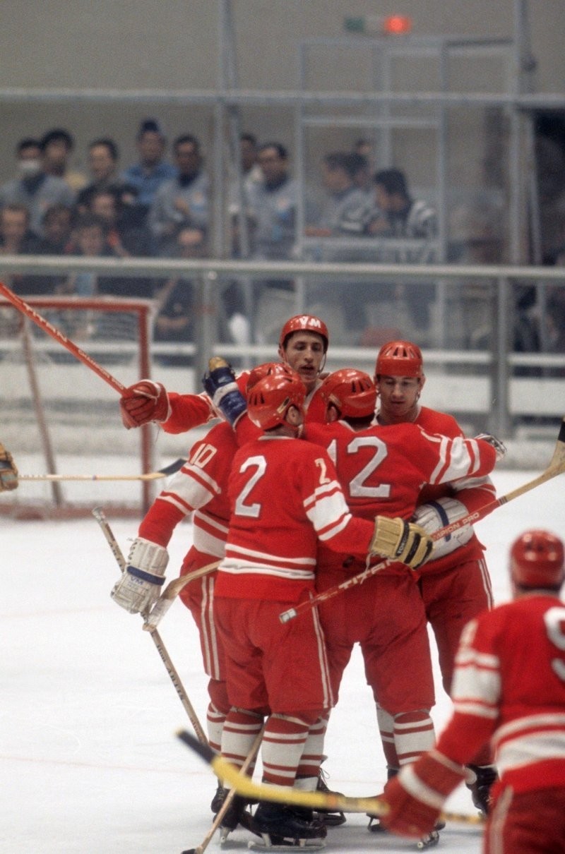 СССР - Чехословакия 5-2. Олимпиада 1972 г.