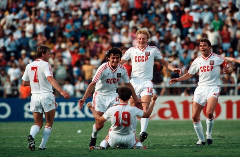 ЧМ 1986 СССР - Бельгия 3-4
