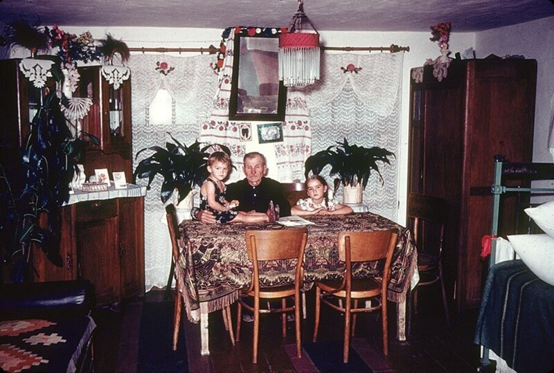 Украина, Полтавская область, Колхоз "Коммунист", обычный дом 1958 год