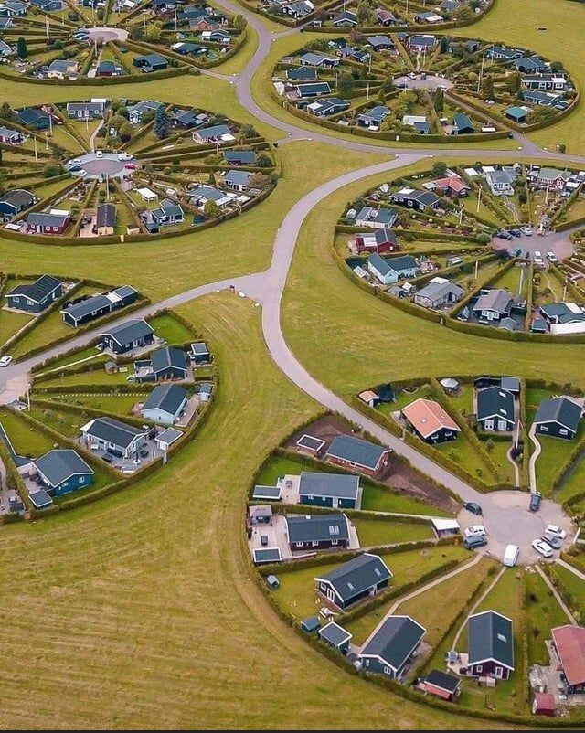 Деревенские поселения в Дании