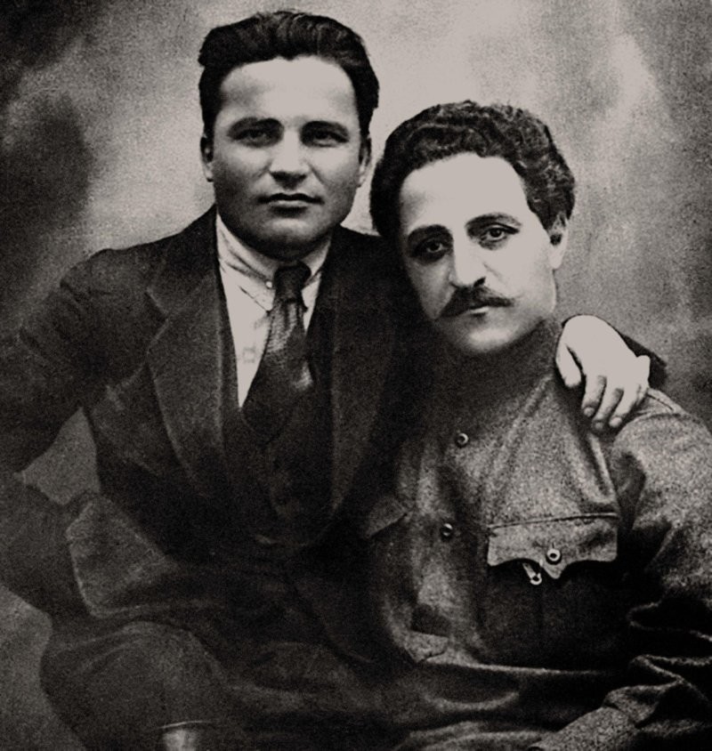 Киров и Орджоникидзе 1922 г.