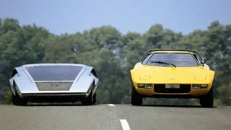 Космические 1970-е: подробный взгляд на Lancia Bertone Stratos HF Zero