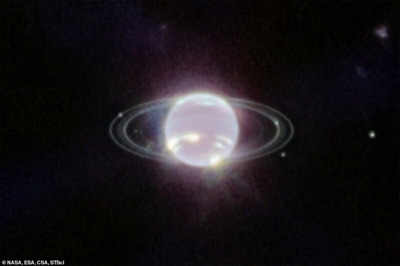 Телескоп "Джеймс Уэбб" запечатлел Нептун и его кольца в рекордном качестве