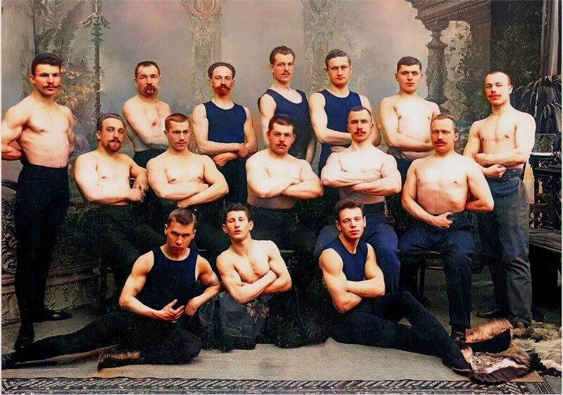 Петербургское атлетическое общество, 1905 год.