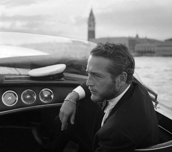 29. Пол Ньюман в Венеции, 1963 год
