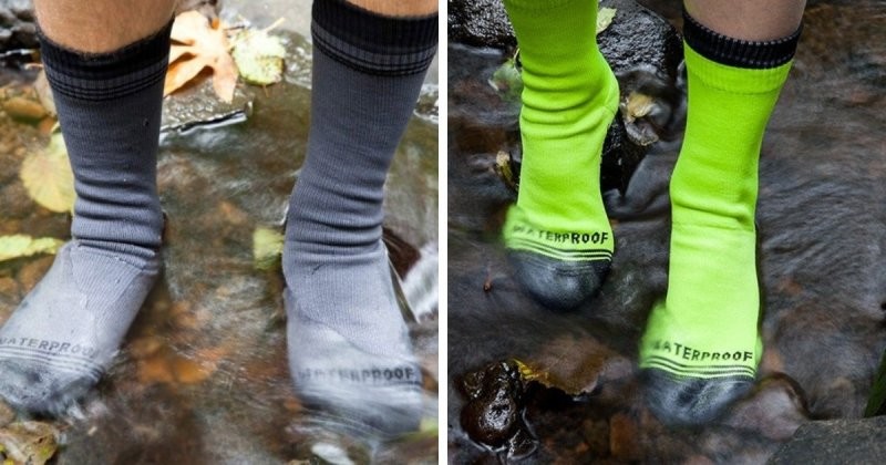 Если дождевики не для вас, то имеет смысл обратить внимание на непромокаемые носки