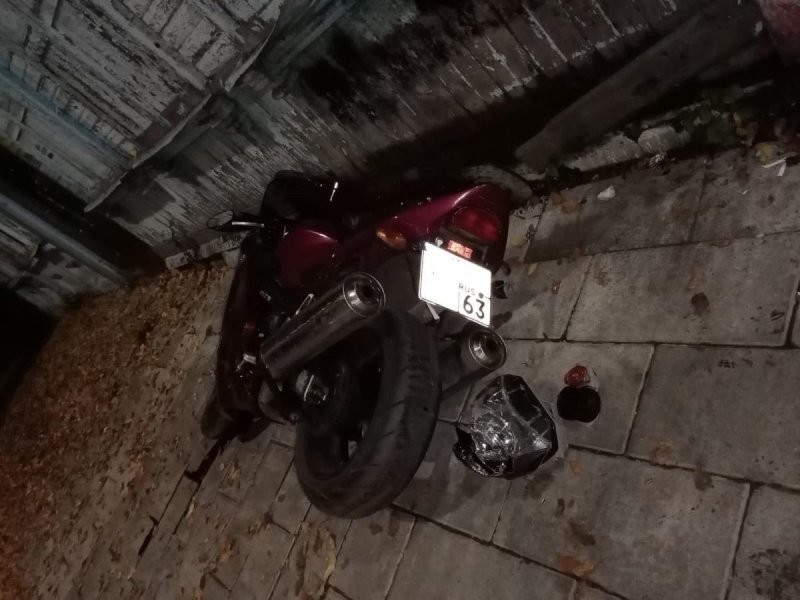 В Сызрани два быстрых мотоциклиста отправились на больничную койку