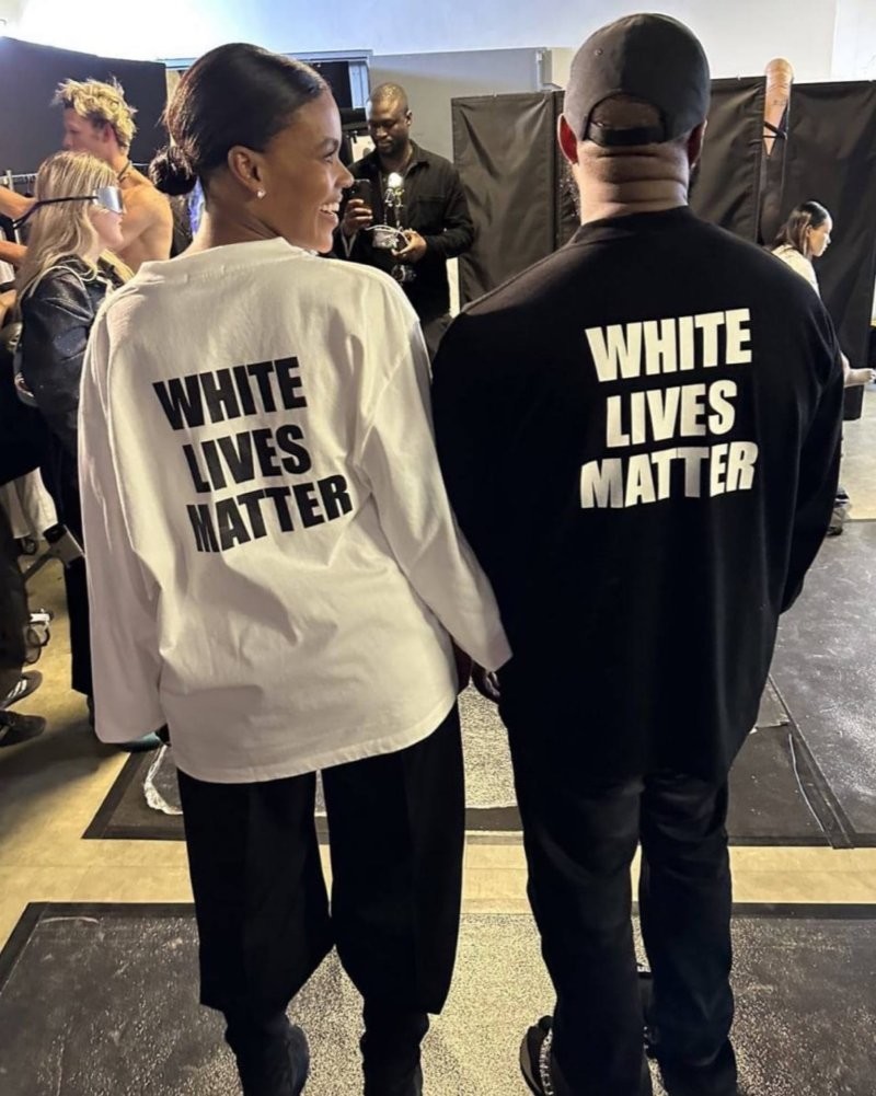Канье Уэст назвал движение BLM мошенничеством и надел футболку с надписью "Жизнь белых имеет значение"