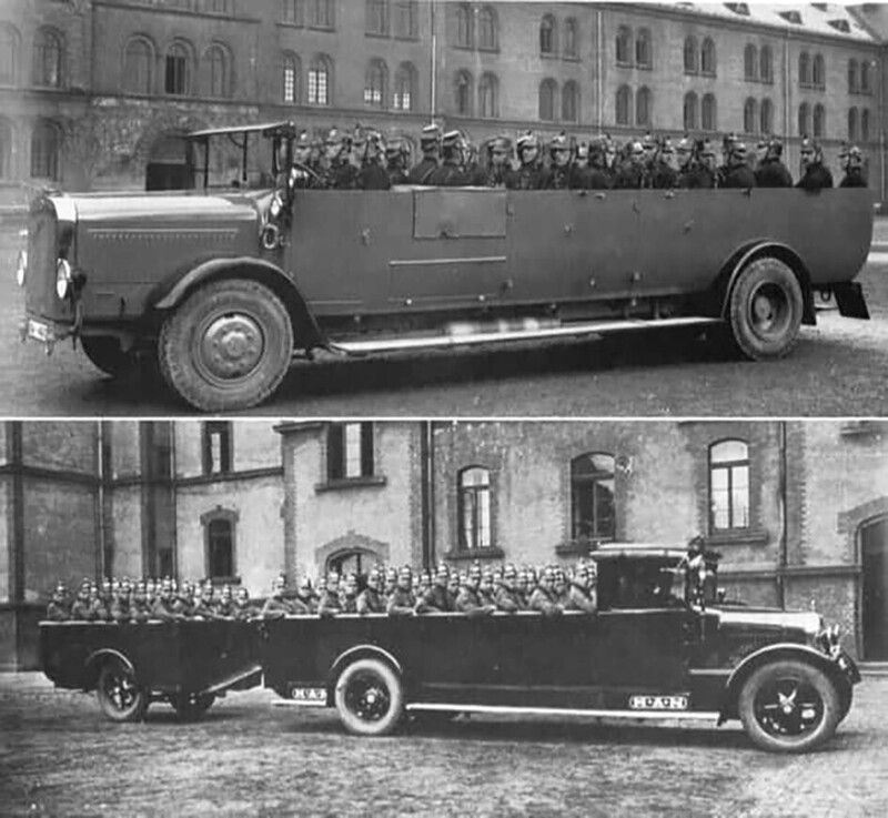 Германские полицейские автомобили 1920гг-30гг