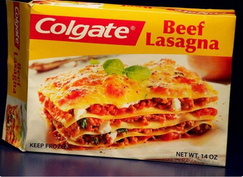 Лазанья от Colgate и не только: 12 странных продуктов, выпущенных известными брендами