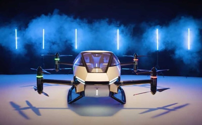 Летающие машины фантастика? Да, которая воплощается в жизнь в ОАЭ