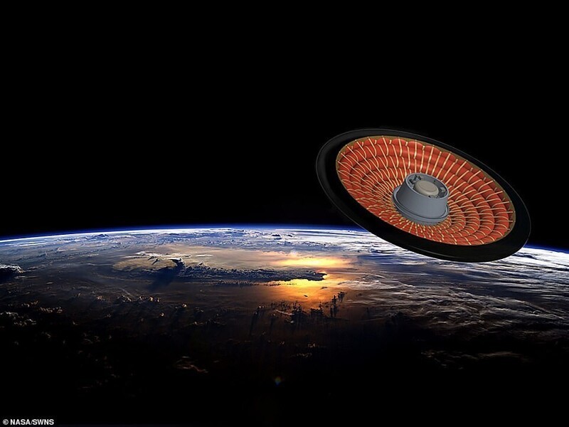 НАСА запускает в космос гигантский надувной матрас