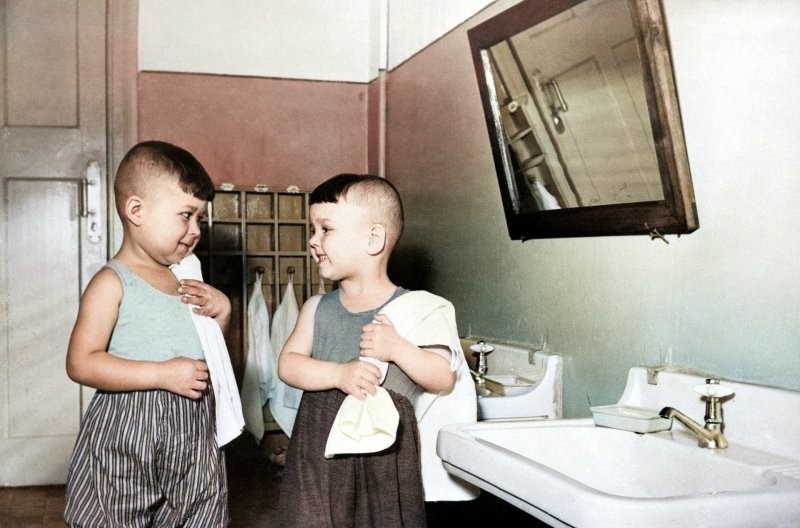 Детский садик. Барнаул 1955 г.
