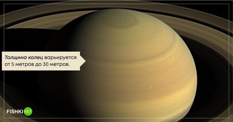 В копилку эрудита: интересные факты о кольцах Сатурна