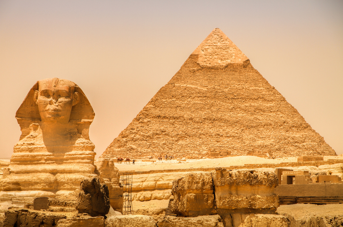 Пирамида Хеопса древний Египет